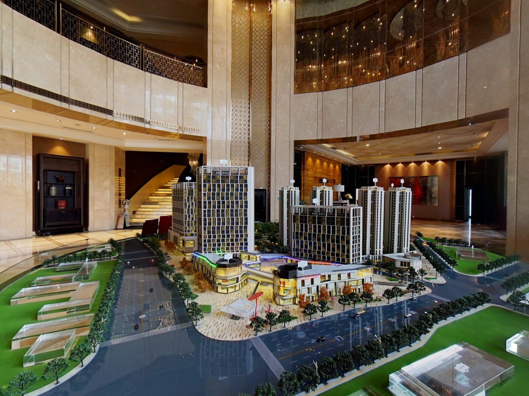 华远裘马四季效果图